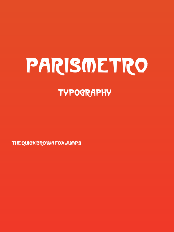 ParisMetro Poster
