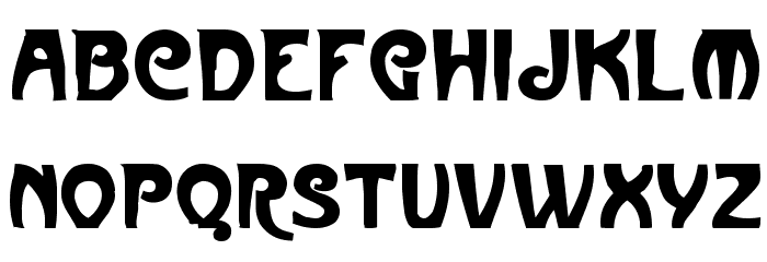 ParisMetro Font LOWERCASE