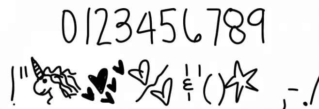 ParisViews Font OTHER CHARS