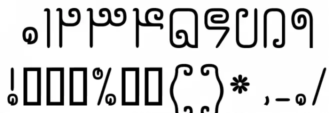 Parisaa Font OTHER CHARS