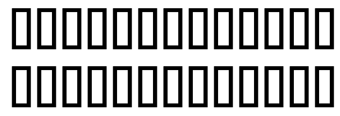 Parisaa Font LOWERCASE