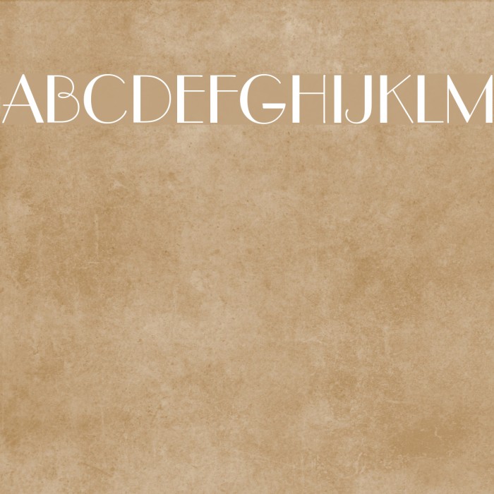 Parisian BT フォント examples