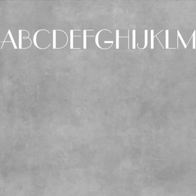 Parisian BT フォント examples