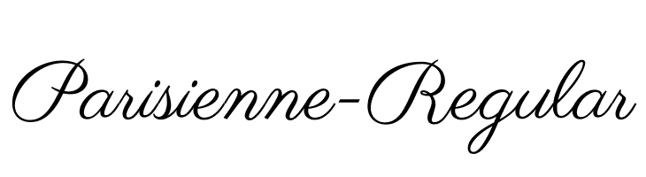 Parisienne-Regular Font