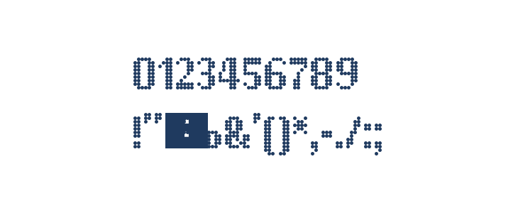 Parisienne Small Bold Regular Other Characters