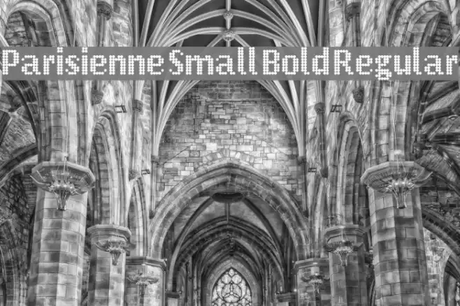 Parisienne Small Bold Regular Font examples