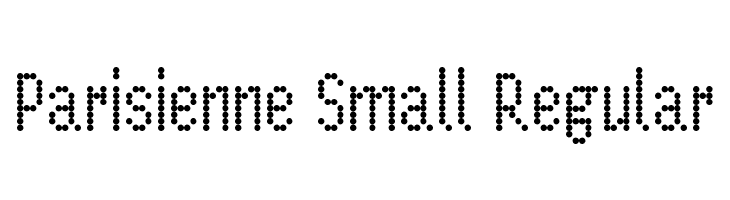 Parisienne Small Regular  नि: शुल्क फ़ॉन्ट्स डाउनलोड