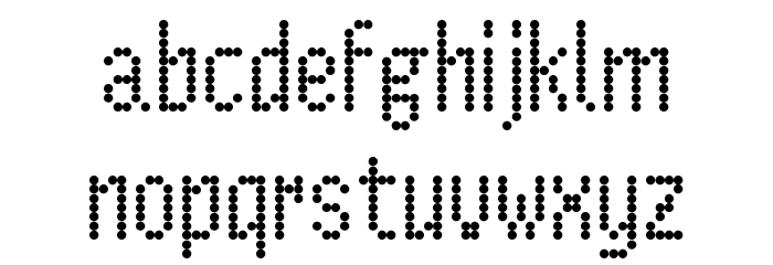 Parisienne Small Regular Font LOWERCASE