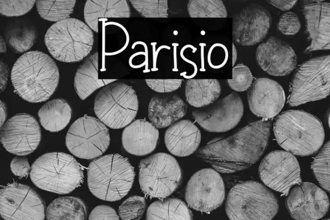 Parisio Font examples