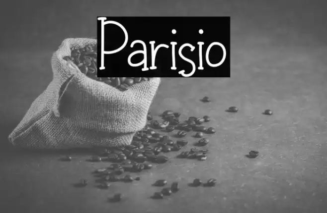 Parisio Font examples