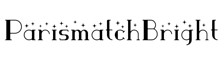ParismatchBright  免费字体下载