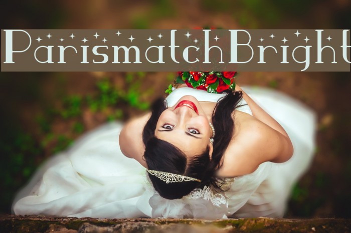 ParismatchBright Font examples
