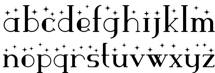 ParismatchBright Font LOWERCASE