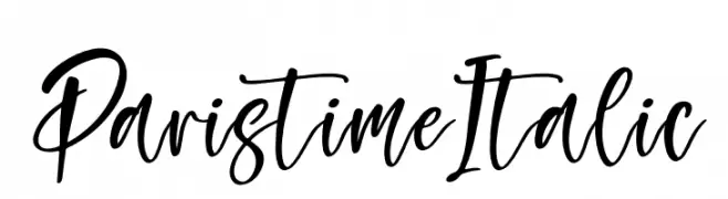 Paristime Italic  Frei Schriftart Herunterladen
