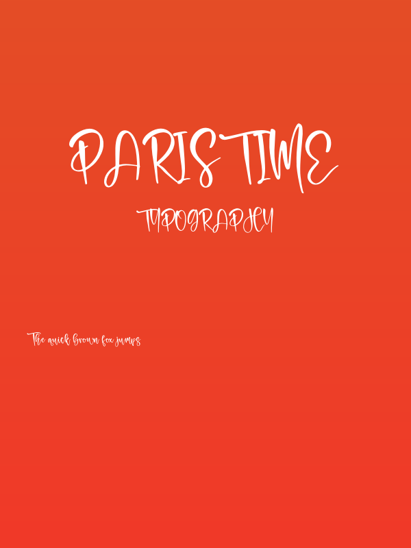 Paristime Poster