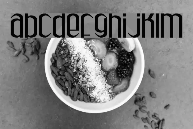 Parity DemiBold Font examples