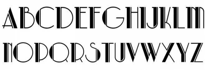 Park Lane NF Font LOWERCASE