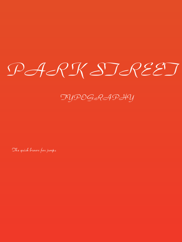 Park Street Normal Poster