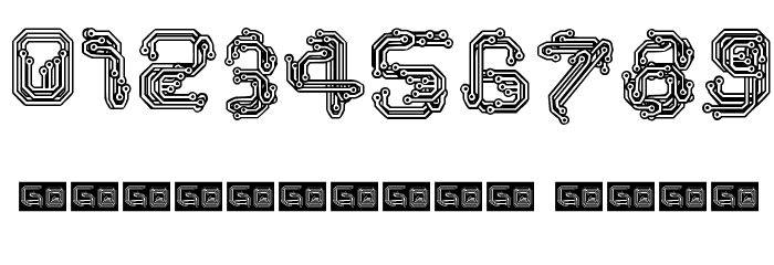 Park Tech CG Font OTHER CHARS