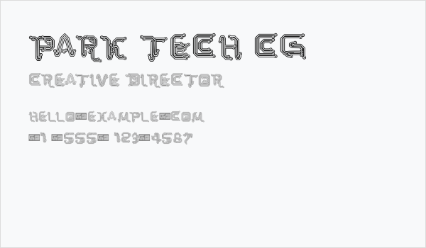 Park Tech CG Business Card