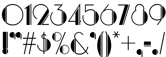 ParkLaneNF Font OTHER CHARS