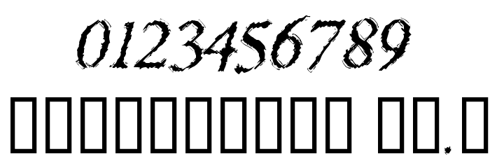 Parkinson Regular Font OTHER CHARS