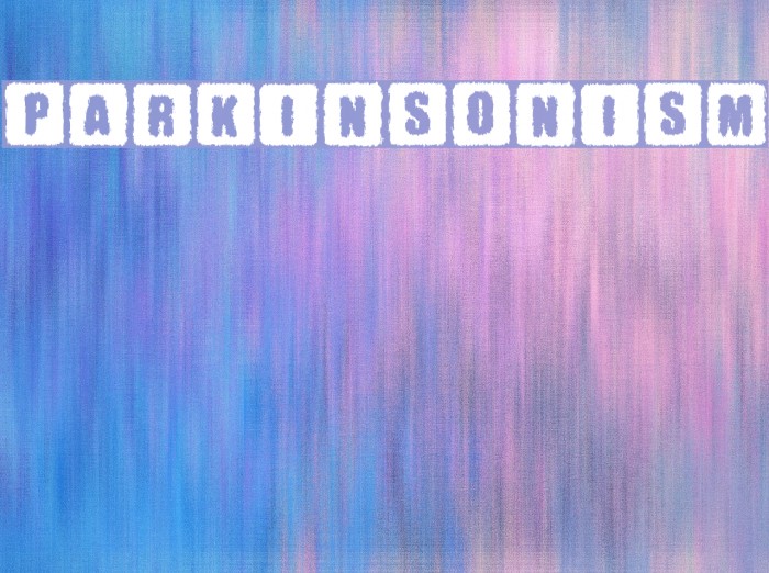 Parkinsonism Example 1