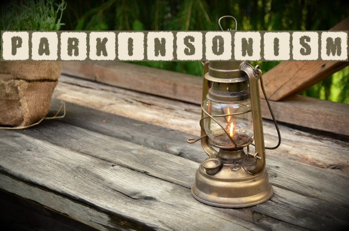 Parkinsonism Example 3