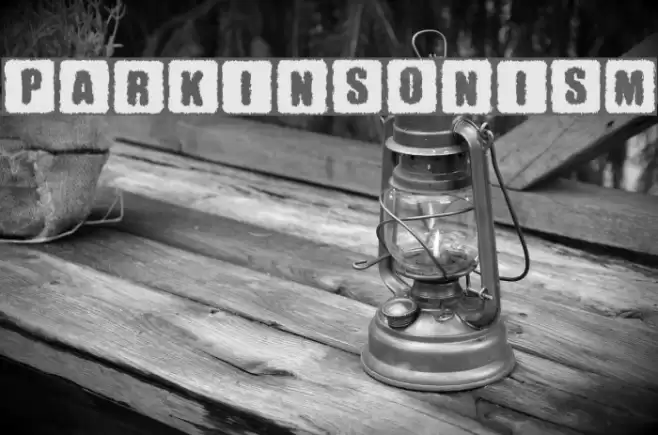 Parkinsonism Font examples