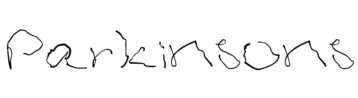 Parkinsons Font