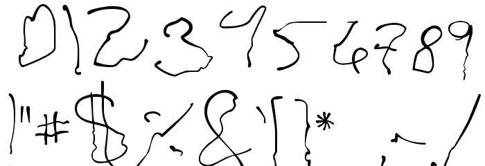 Parkinsons Font OTHER CHARS