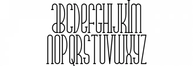Parkland Serif خط أحرف كبيرة