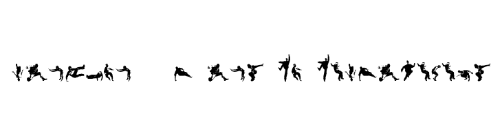 Parkour - L art du deplacement  Frei Schriftart Herunterladen