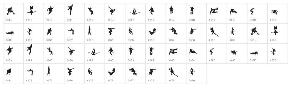Parkour - L art du deplacement Character Map