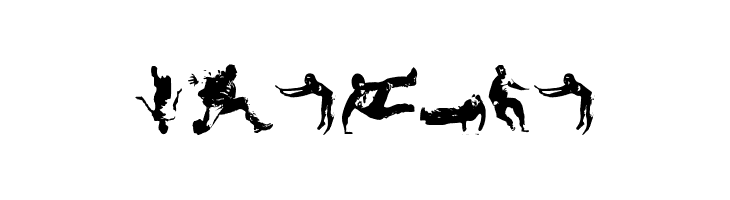Parkour  नि: शुल्क फ़ॉन्ट्स डाउनलोड