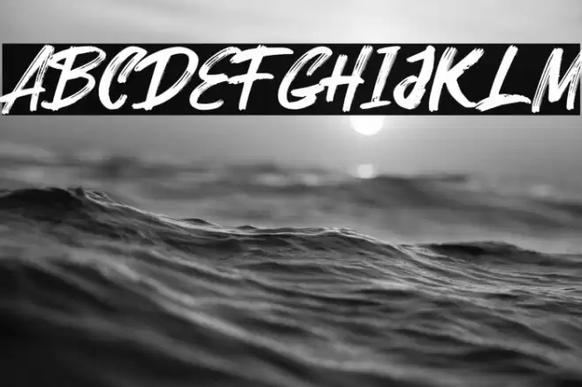 Parkway Lush Font examples