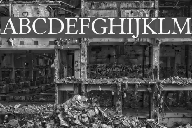 Parlante Tryout Font examples