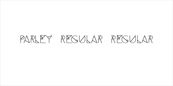 Parley Regular Regular Logo