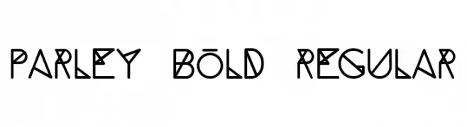Parley bold Regular  baixar fontes gratis