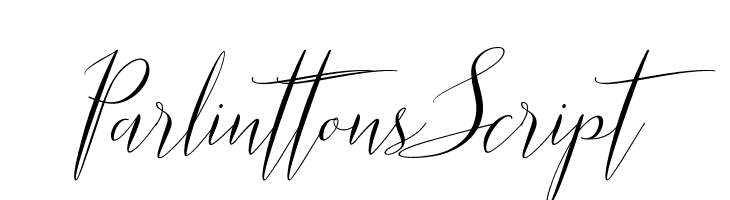 ParlinttonsScript  Free Fonts Download