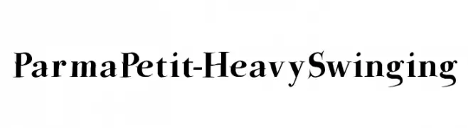 ParmaPetit-HeavySwinging  नि: शुल्क फ़ॉन्ट्स डाउनलोड