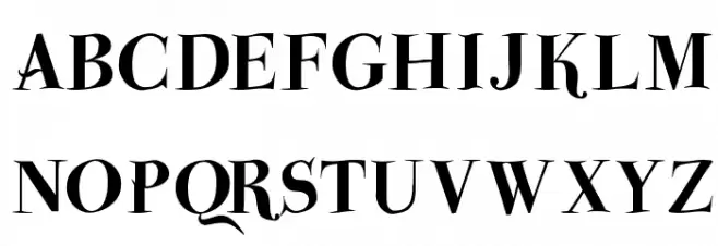 ParmaPetit-HeavySwinging Schriftart Groß