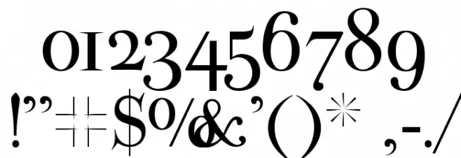 ParmaPetit-Normal Fonte OUTROS PERSONAGENS