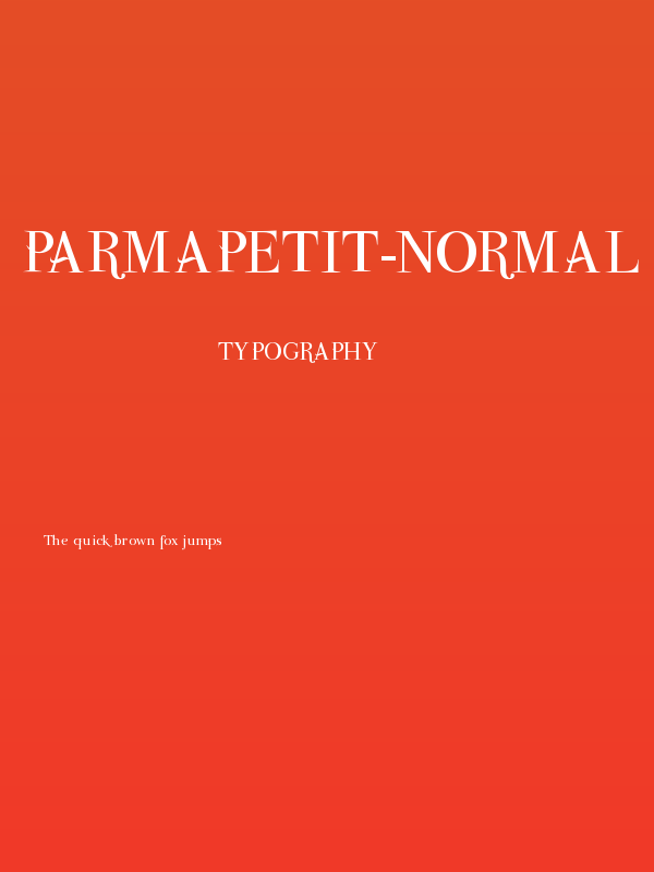 ParmaPetit-Normal Poster