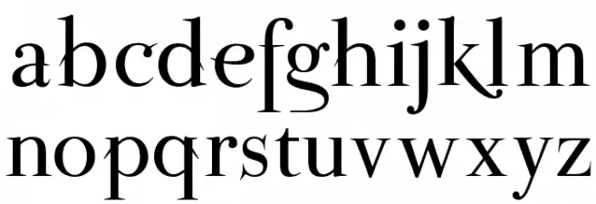 ParmaPetit-Normal 字体 小写