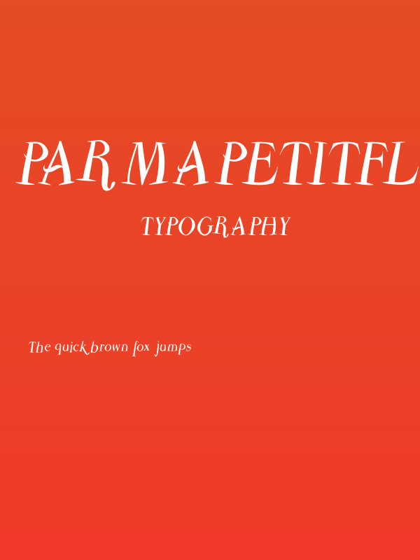 ParmaPetitFlyingRound Poster