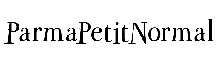 ParmaPetitNormal Font