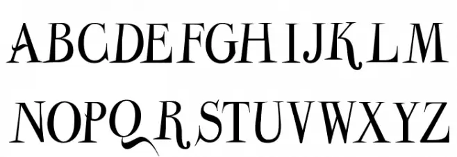 ParmaPetitNormal Font UPPERCASE