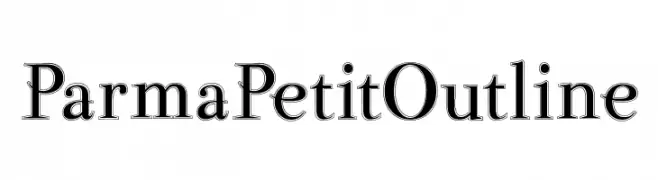 ParmaPetitOutline  नि: शुल्क फ़ॉन्ट्स डाउनलोड