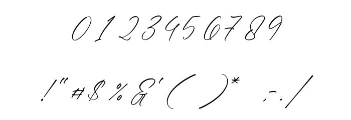 Parmidass Elarista Font OTHER CHARS